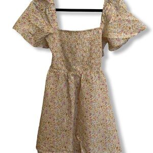 Floral Smocked Dress